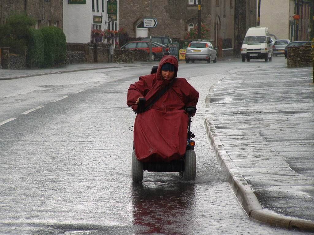 Steven Webb while doing John O'Groats to Land's End