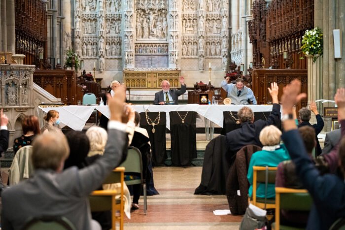 The vote For Steven Webb to become mayor of Truro