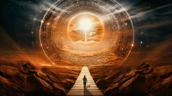 A person spiritual bypassing